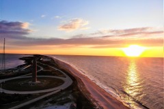 Above Fire Island